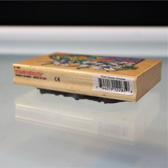 Easter Stamps Religious Prayer For The Soul And Easter Window Rubber Stamps - Picture 7 of 8